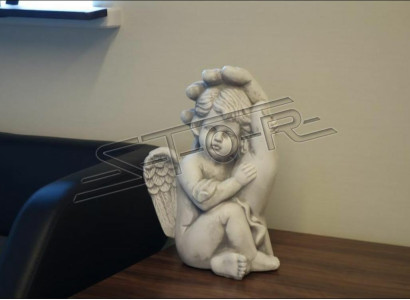 Grave Angel Cross Grave Decoration Grave Decoration Classic Stone Statue